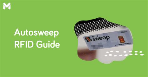 auto sweep rfid credit card|rfid autosweep login.